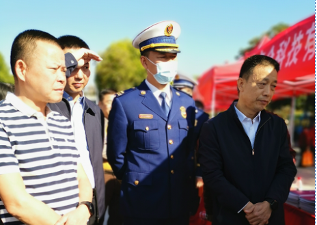 YABO.COM科技参加河源市 2021 年新《安全生产法》 宣传周